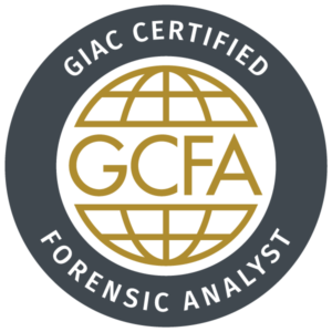 GIAC Certified Forensic Analyst Logo