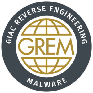 Über mich giac reverse engineering malware grem